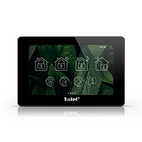 Satel Bedienteil, 7" Touchscreen, schwarz, INT-TSH2-B