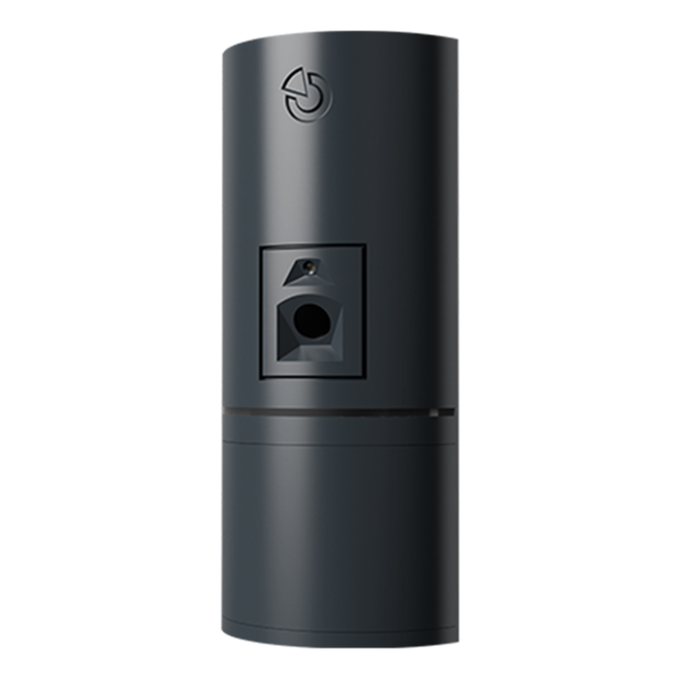 Jablotron BUS-Kombimelder (Bewegung/Kamera) anthrazit. schräge frontalansicht