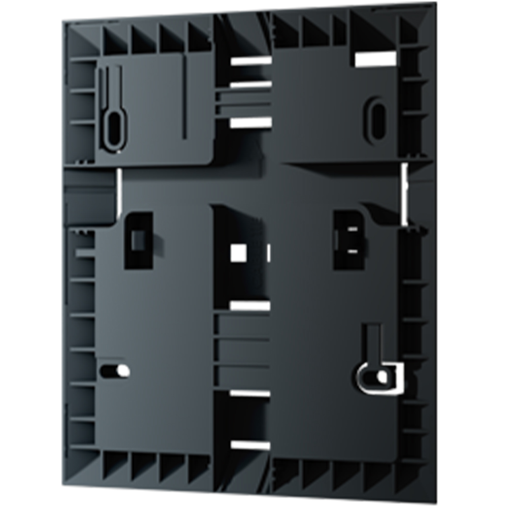 Aufputz-Halterung, Kunststoff, anthrazit