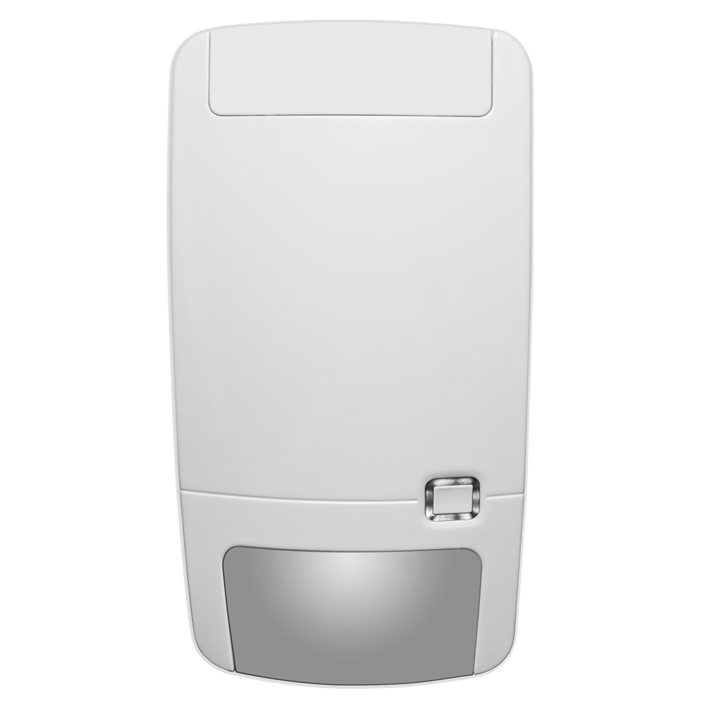 Funk-PIR-Bewegungsmelder 868 MHz Gen2, haustiertolerant, 12 m Reichweite, 86°, weiß, Frontansicht