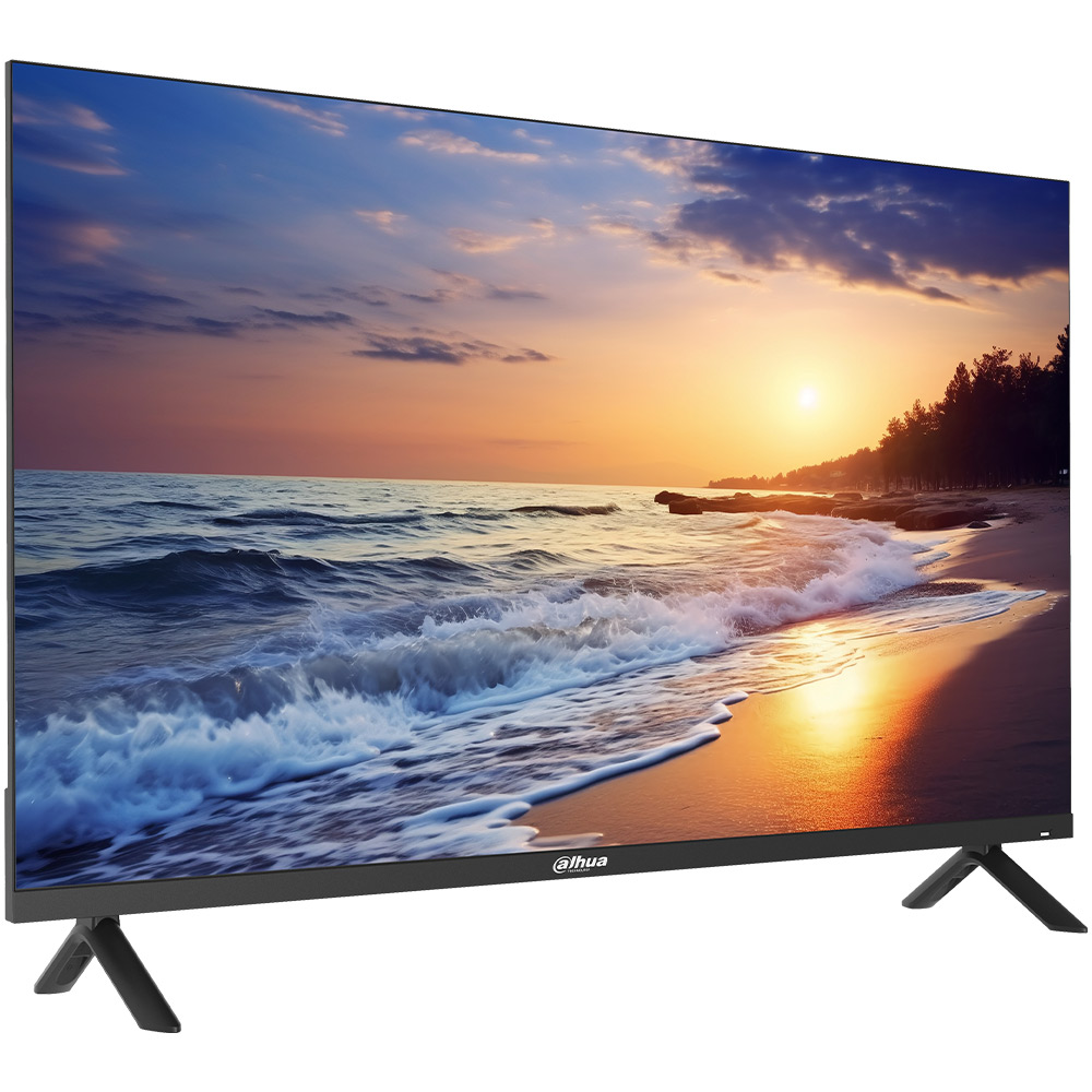 Fernseher, LED, 24-27 Zoll, Flexibler Standfuß, Meerblick-Szene
