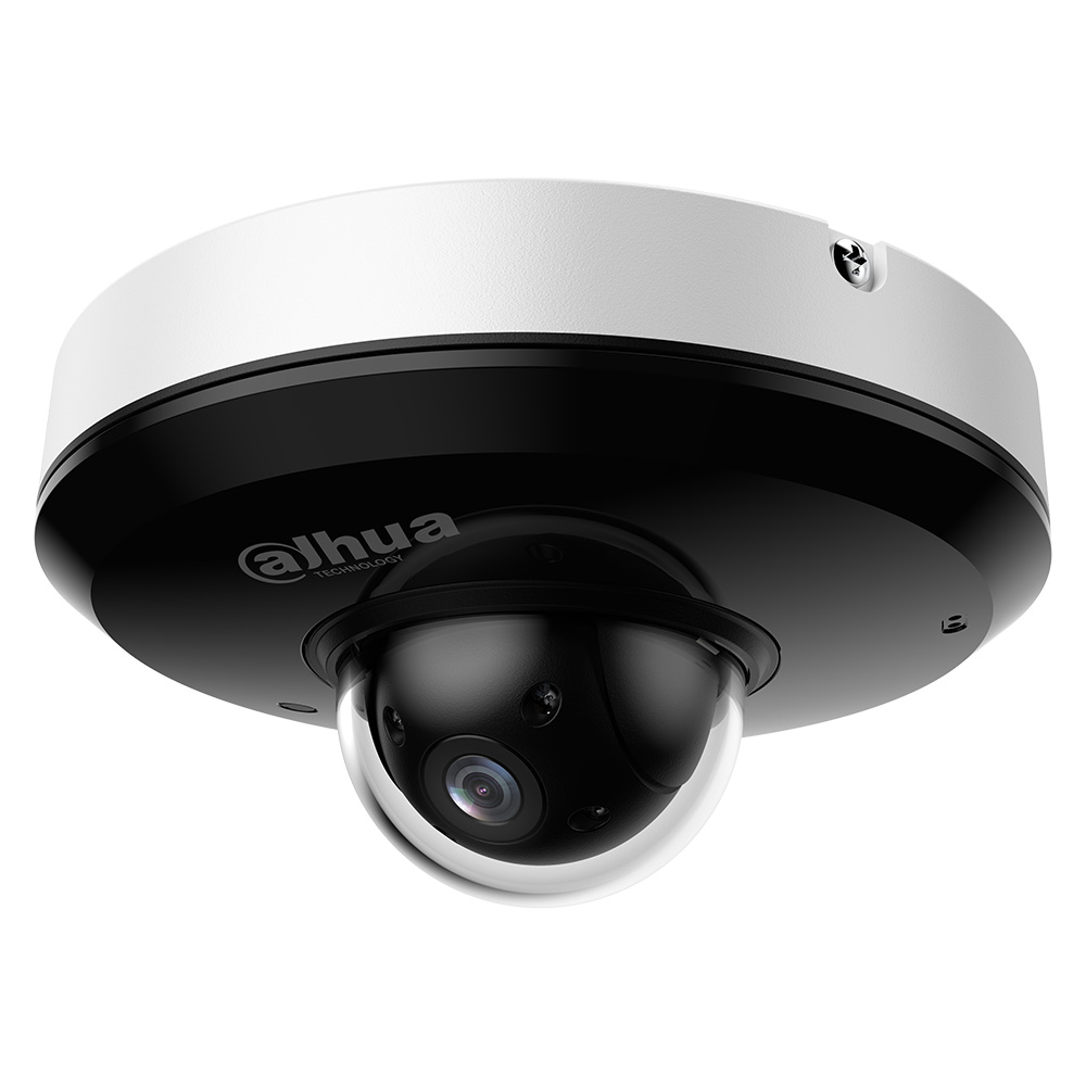 Dahua IP-Mini-PTZ-Dome-Kamera 4MP, 2,8 -12mm Vario, IR 20m, PoE, IP66-3