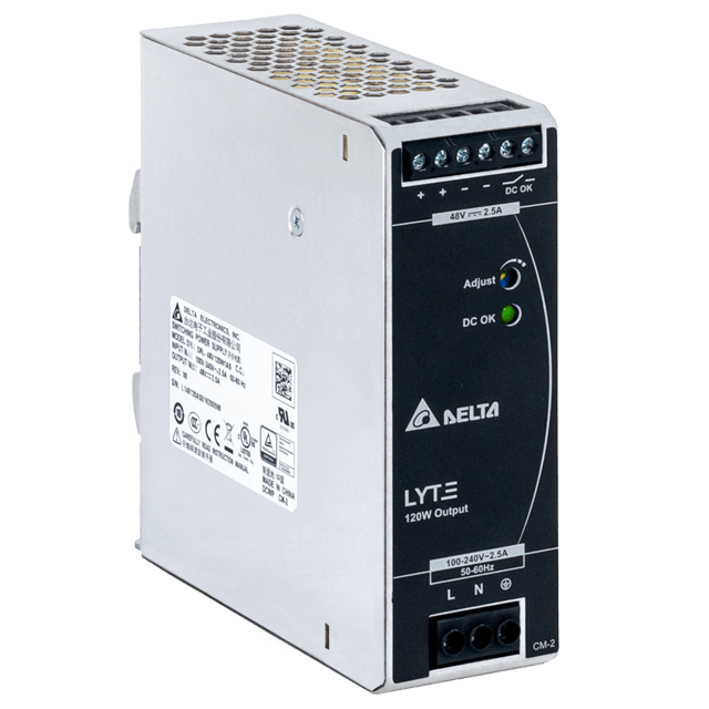 Dahua Netzteil 48V/2.5A (120W), Hutschienenmontage, DRL-48V120W1AA