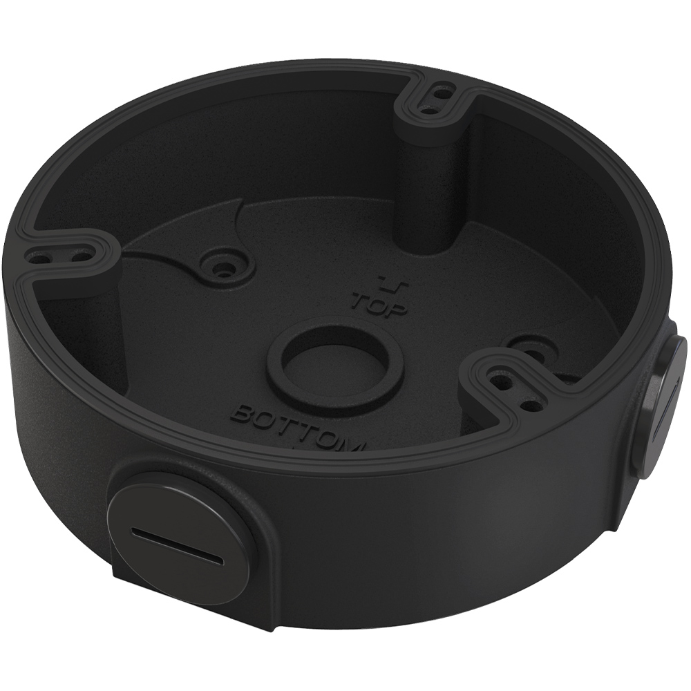 Montagebox, Metall, schwarz