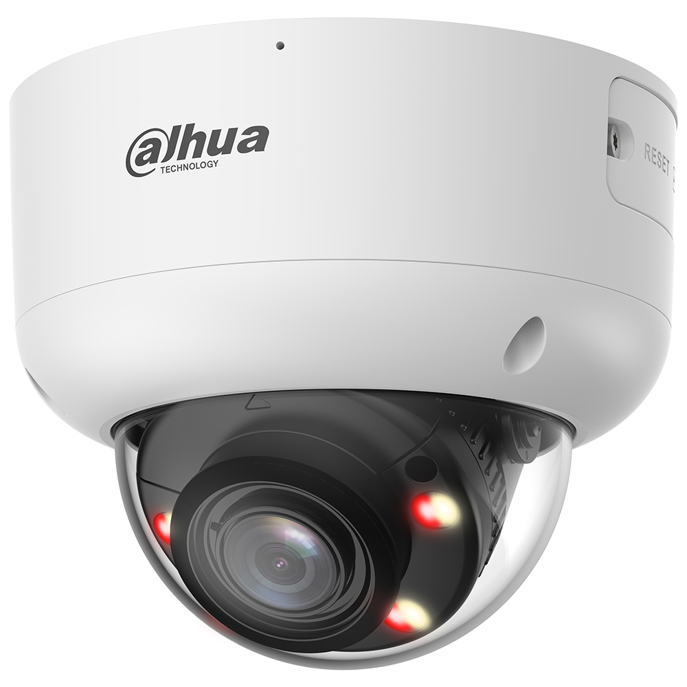 IP-Dome-Kamera, 8 MP, 2,7 - 12 mm, IR 60 m, IP67, IK10, weiß