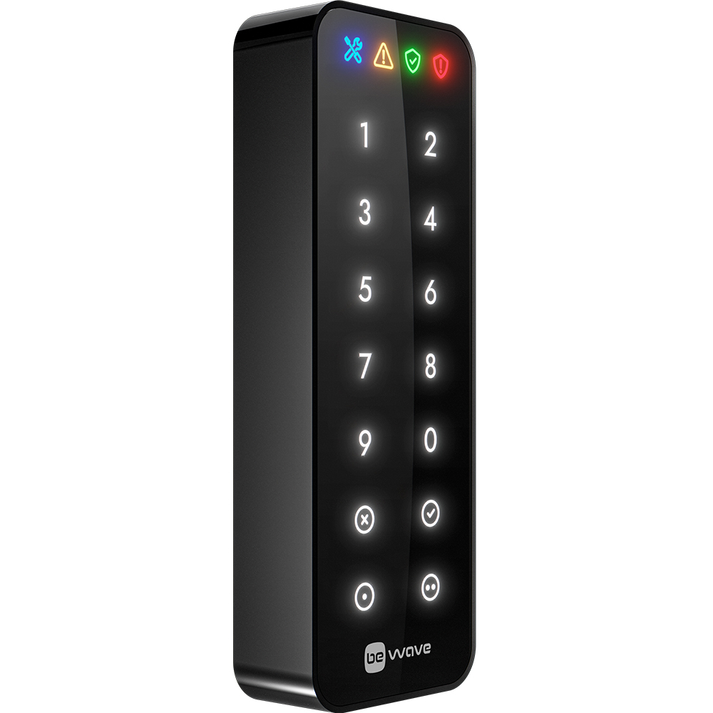 Satel BeWave Funk-Codetastatur, 868 - 868,6 MHz, schwarz-1