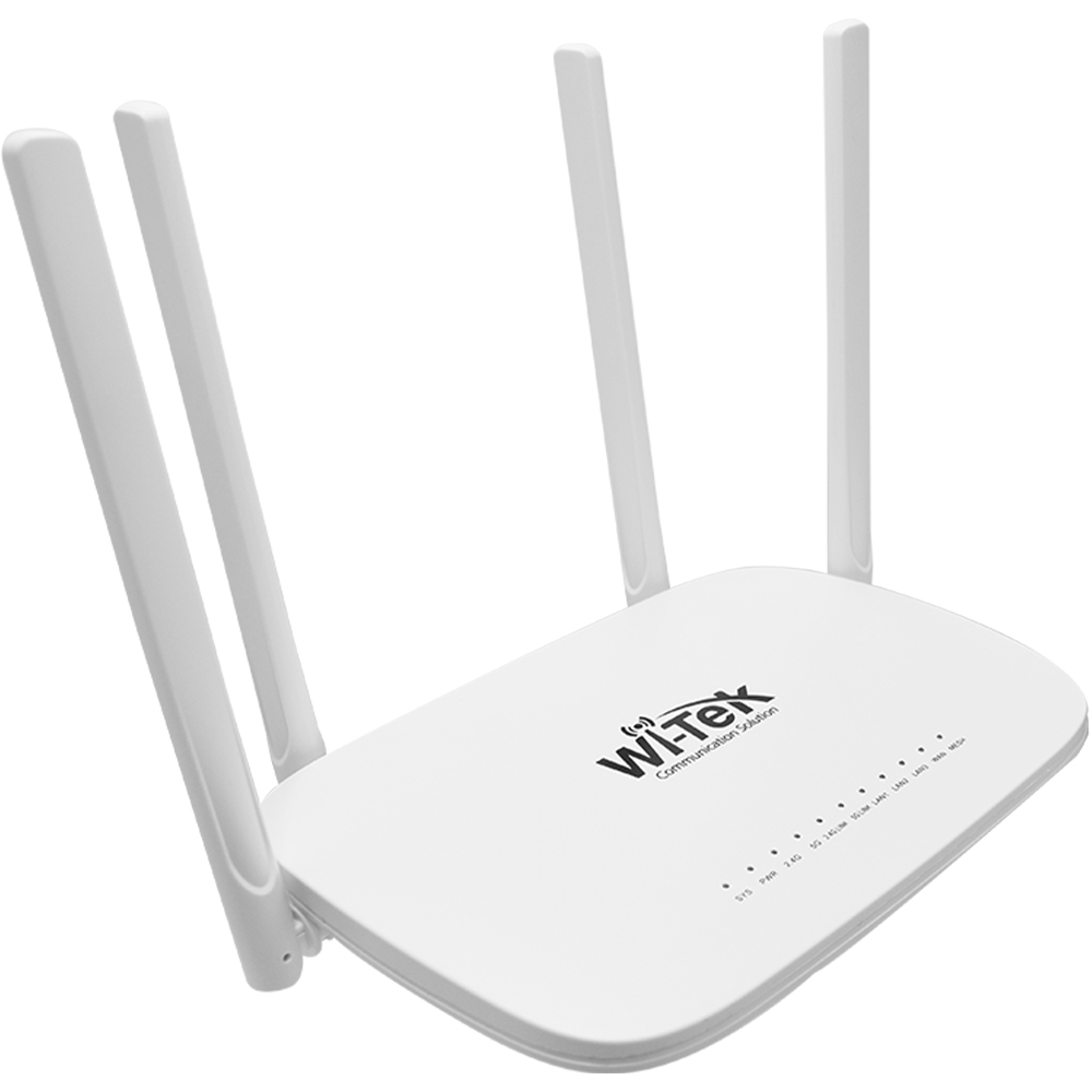 Wi-Tek WLAN Router, 2,4 GHz, 5 GHz, weiß-2