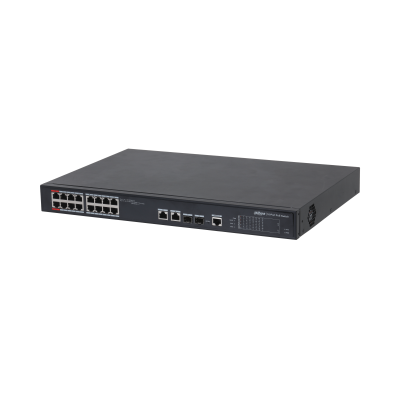 Desktop PoE-Switch, Hi-PoE, 16x Poe-Ports, 250m, 190W-2