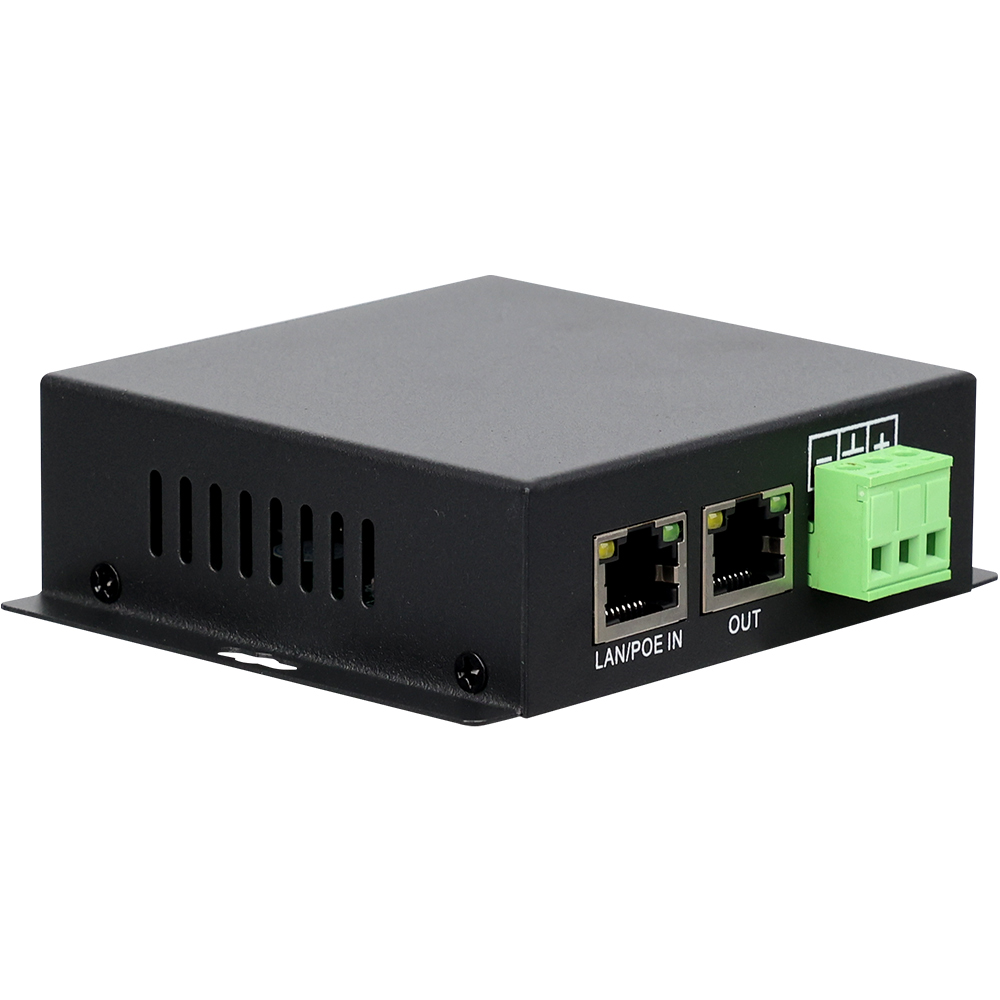Wi-Tek PoE-Splitter, 2 Ports, 30 W, schwarz, Desktop, Wand-3
