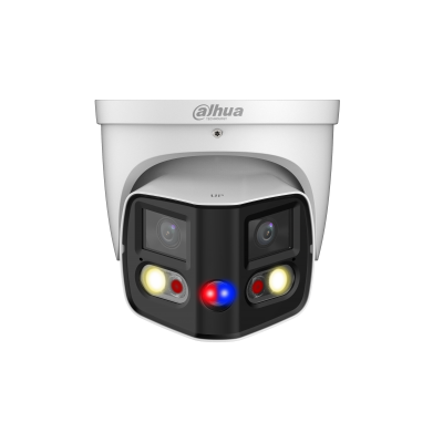Dahua IP-Dual-Lens-Kamera, Splicing, TiOC, 2x4MP, 3,6mm fix, PoE, IR 25m, SMD 4.0, weiß-2