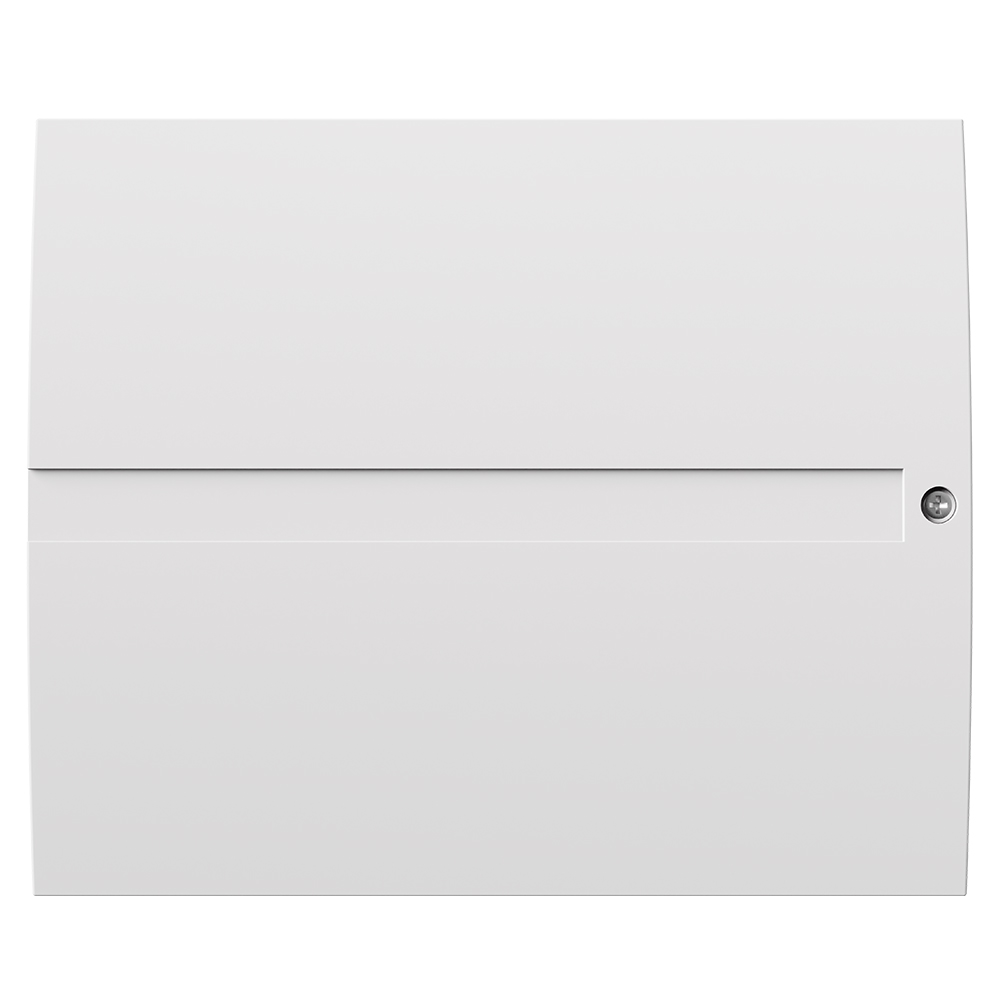 JA-103K-7Ah Jablotron Alarmzentrale Bus/Funk, geschlossenes Gehäuse, Frontansicht mit LAN