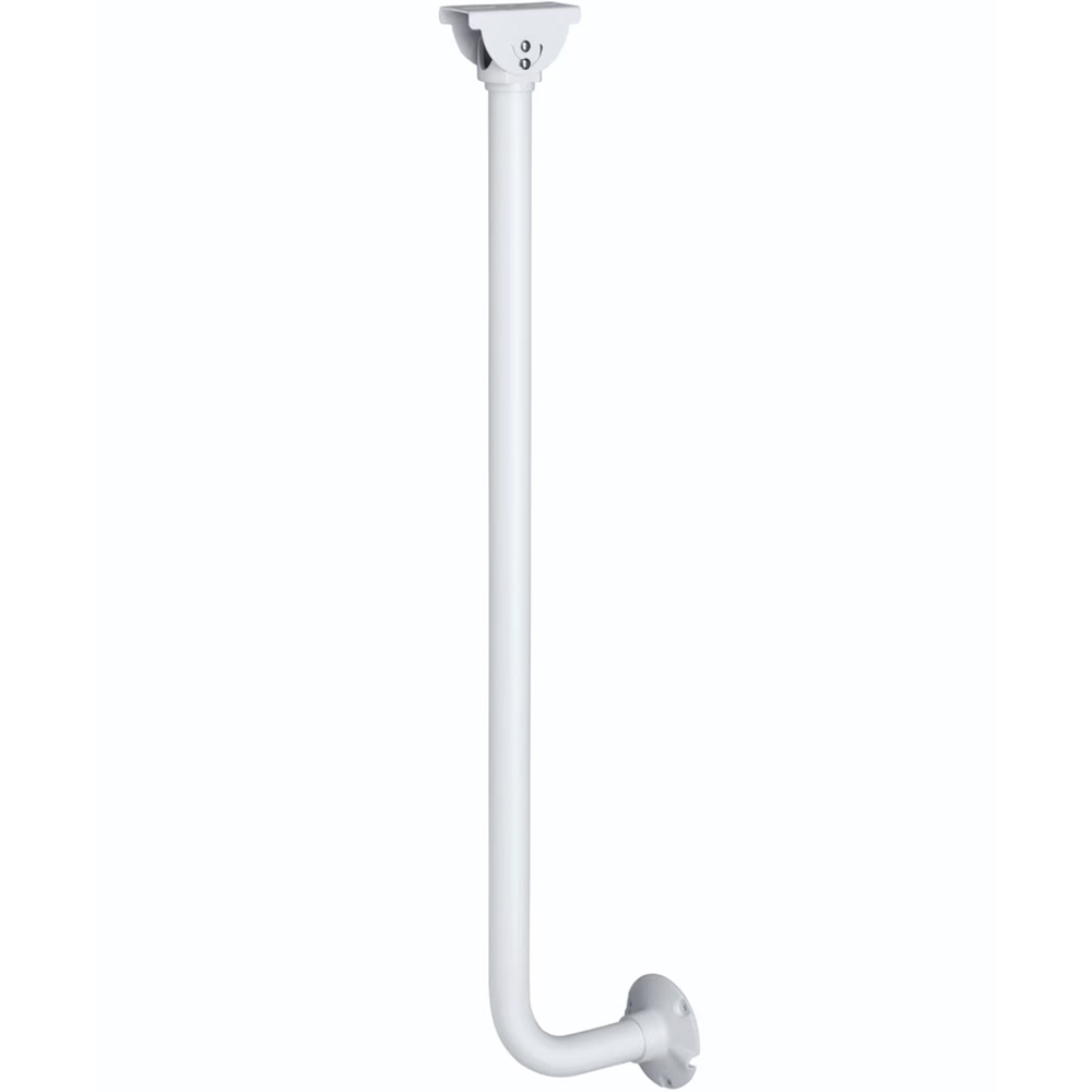 Hängeadapter gewinkelt, Ø38mm, 200x1000mm, weiß-1