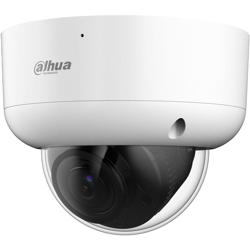 HD-CVI-Dome-Kamera, 5 MP, 2,7 - 13,5 mm, IR 60 m, IP67, IK10, weiß