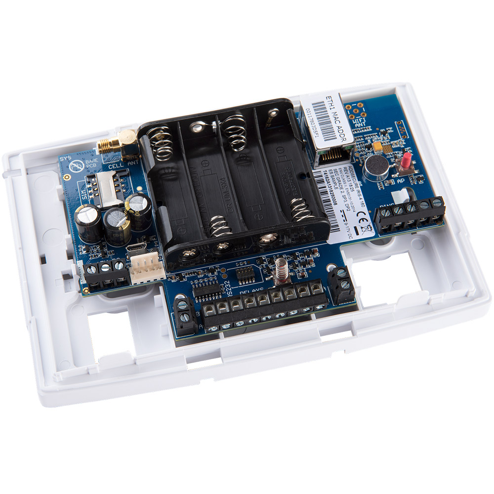 AddSecure GSM-GPRS-IP-Wählgerät mit integrierter Elektronik im Gehäuse zur sicheren Alarmübertragung über Mobilfunk und IP