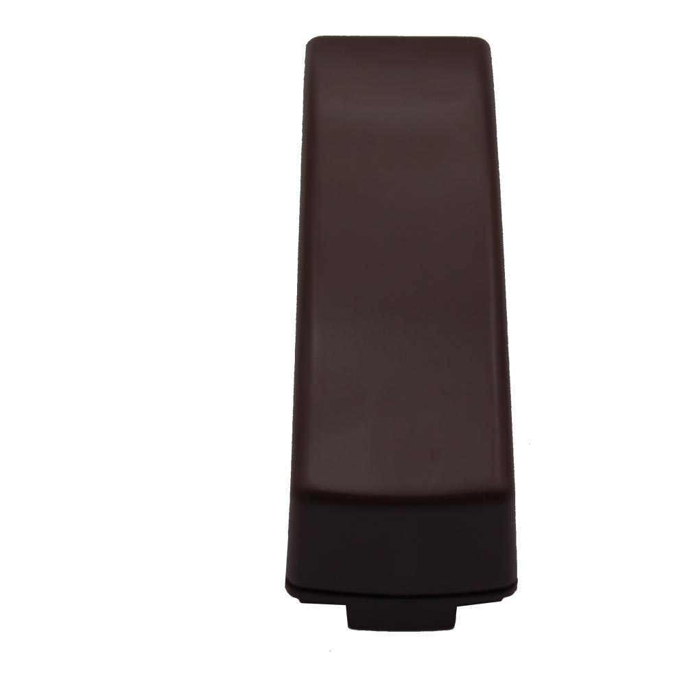 Frontansicht des braunen Aritech Leergehäuses für Kontaktsender