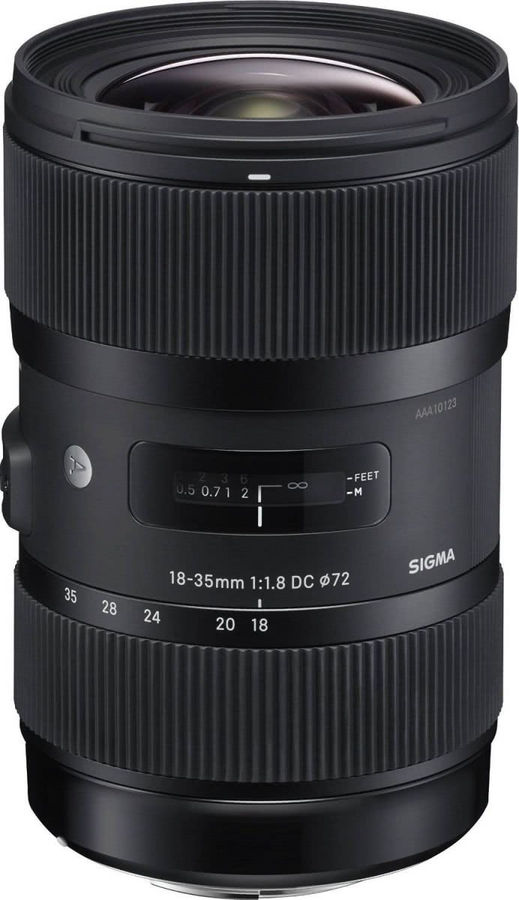 Avigilon Sigma 18-35mm f/1.8 Linse für Pro Kameras