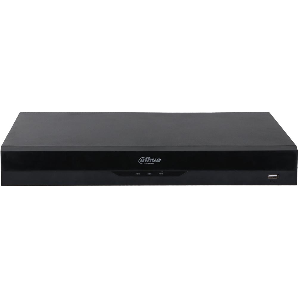 Dahua WizSense IP-Rekorder, 16 Kanäle, max. 16MP, H.265+, 2 SATA à 16TB-2