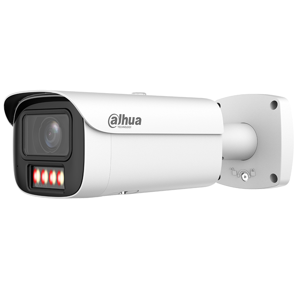 IP-Bullet-Kamera, 8 MP, 2,7 - 12 mm, IR 60 m, IP67, IK10, weiß