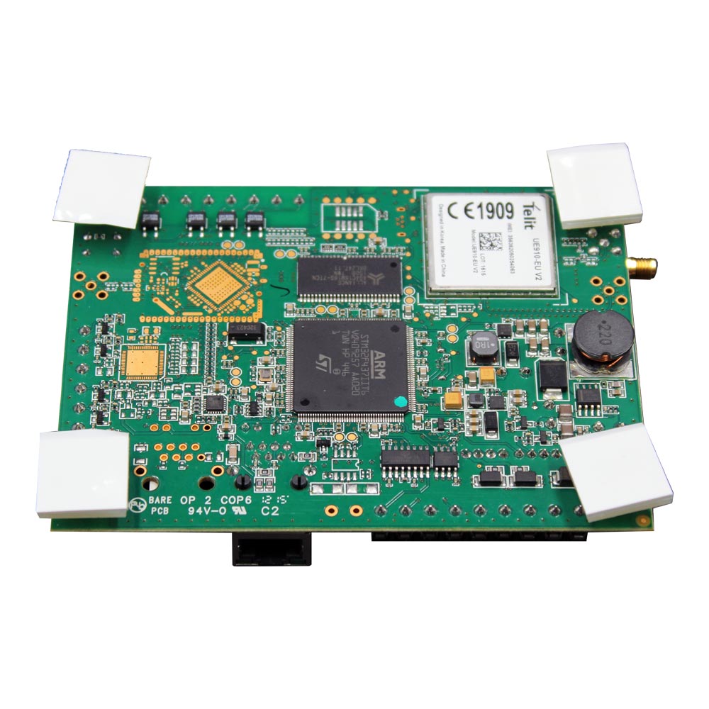 IP/GSM/GPRS-Wählgerät NG-2 als Platinenversion mit integrierten Modulen zur Alarmübertragung über Mobilfunk und IP