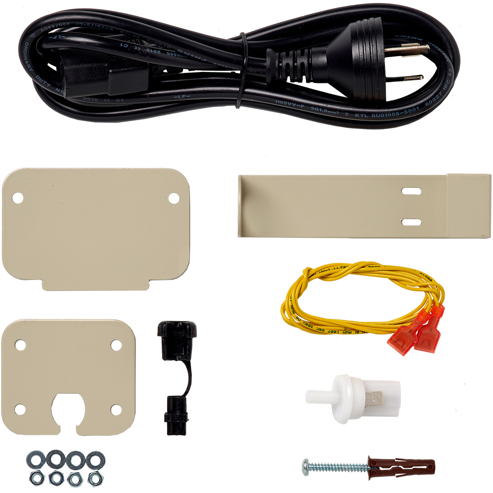 Zubehörset für Advisor Advanced Türcontroller mit Kabel, Befestigungsteilen und Anschlussmaterial