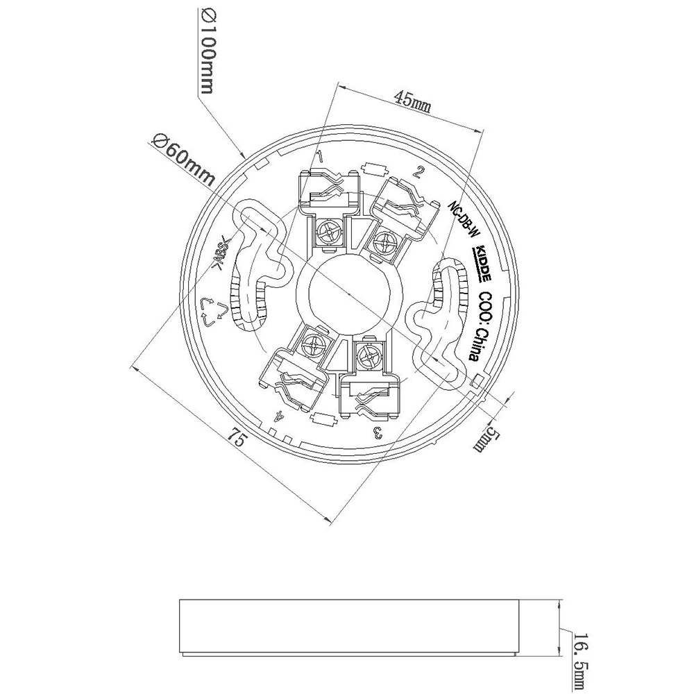 CAD-Diagramm, Diagramm
