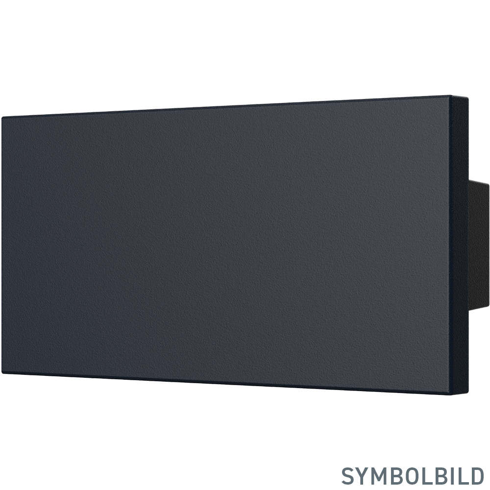 Panel, dunkelblau, Rechteck, Wandmontage, Flaches Panel