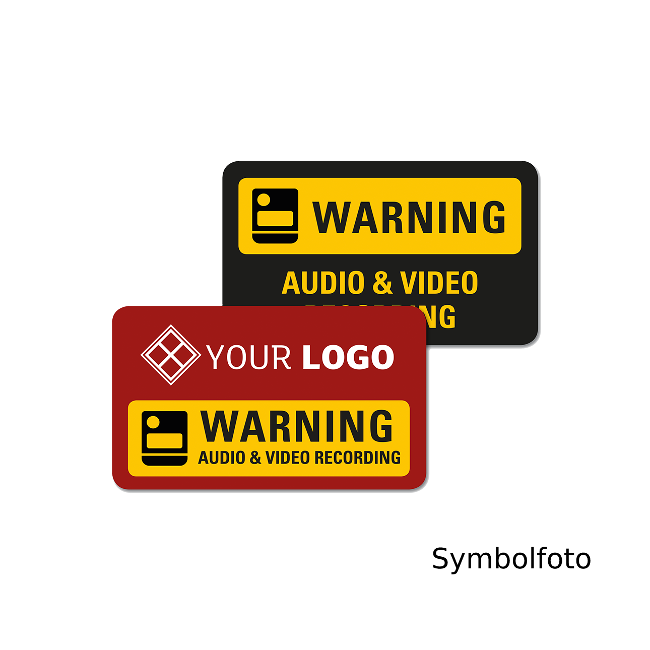 Avigilon Benutzerdefinierte VB400-Fronttastenaufkleber (250)