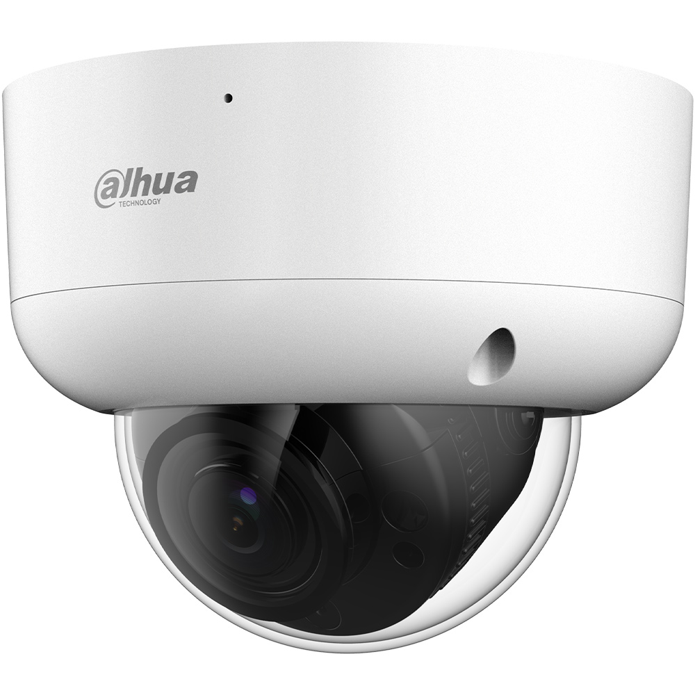 HD-CVI-Dome-Kamera, 8 MP, 2,7 - 13,5mm, IR 60 m, IP67, IK10, weiß
