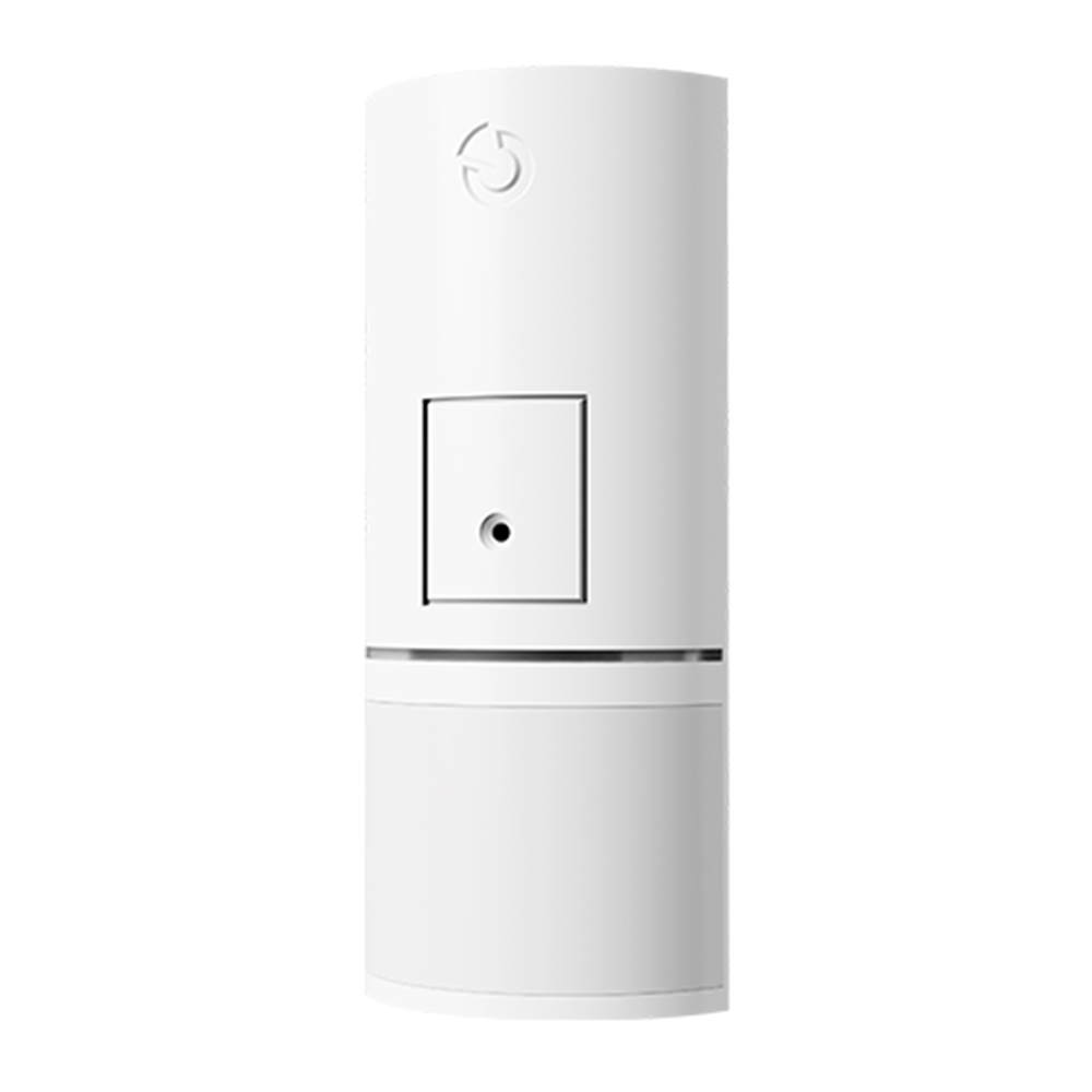 JA-122PB Jablotron BUS-Bewegungs- und Glasbruchmelder weiß, schräge frontansicht