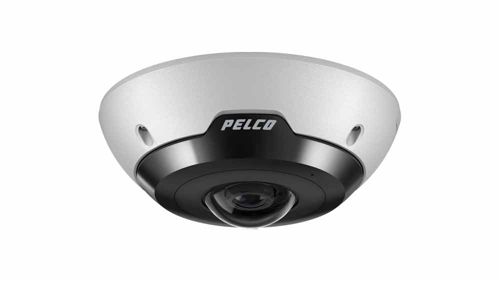 Pelco IP-Fisheye-Kamera, 12MP, 1,6mm, IR 12m, WDR