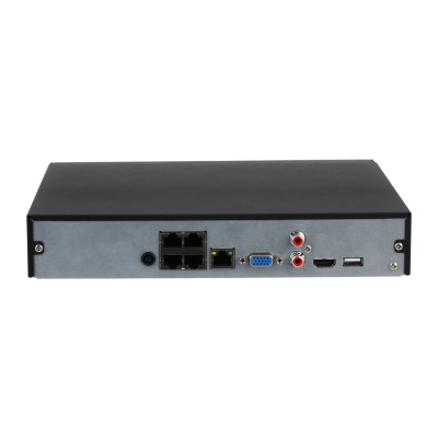 IP-PoE-Rekorder, 4 Kanäle, 4x PoE, max. 12MP, WizSense, H.265+, 1 SATA à 10TB-1