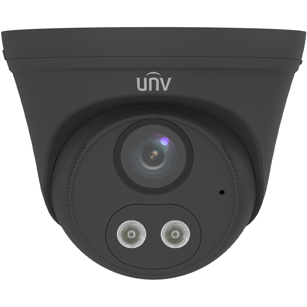 Sicherheitskamera, Kuppelkamera, Infrarot-LEDs, Objektiv, UNV