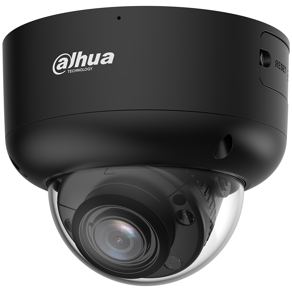 IP-Dome-Kamera, 4 MP, 2,7 - 12 mm, IR 60 m, IP67, IK10, schwarz