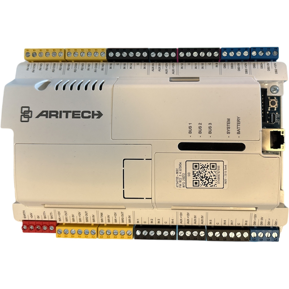 industrieller Controller, ARITECH, DIN-Schienenmodul, Klemmenblock, Seriell