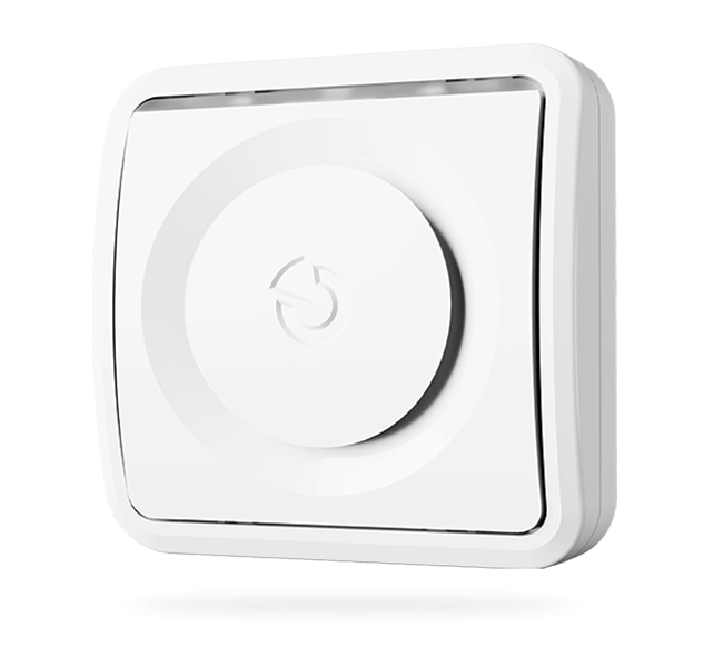 Jablotron JA-110A II BUS-Innensirene, weiß, mit LED-Anzeige oben