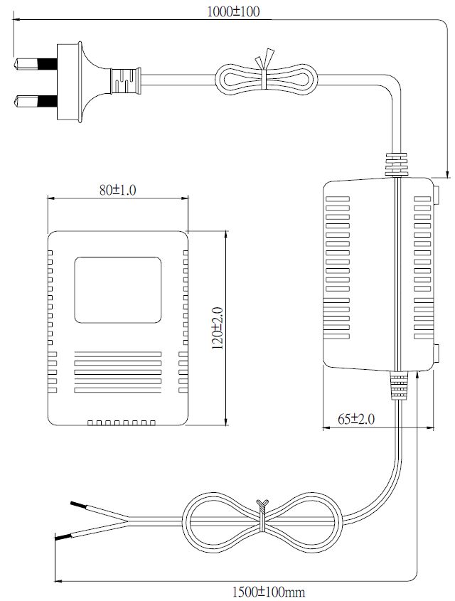 Dahua Netzteil 24V/3A mit Überspannungsschutz-1