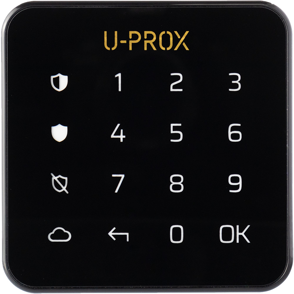 U-PROX Bedienteil, Tastatur, 1 Zone, 868 - 868,6 MHz, schwarz-4