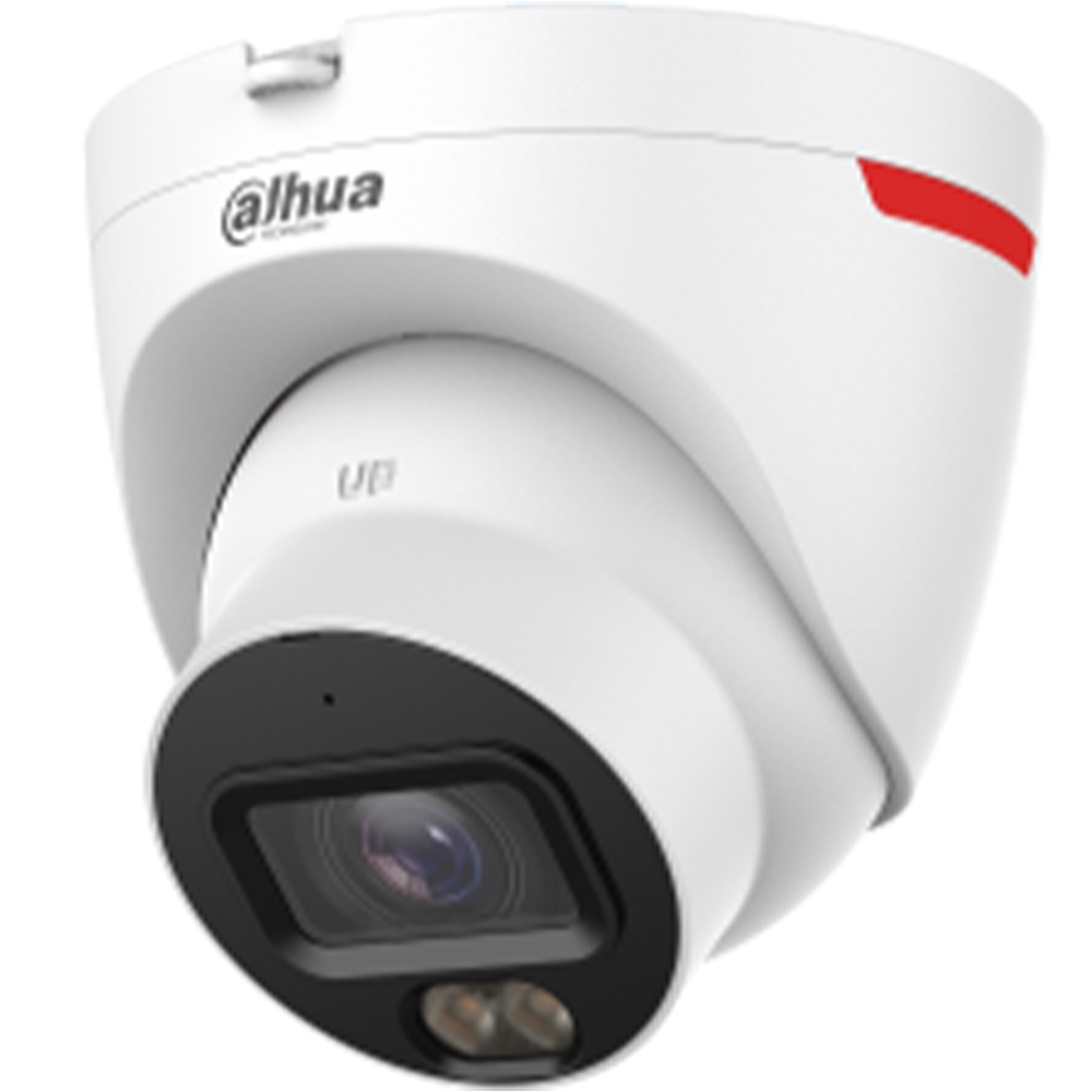 Überwachungskamera, Dome-Kamera, Rundkamera, Verschlussoptik, IR-LEDs