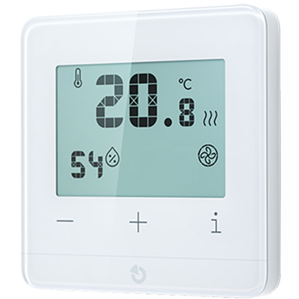 Bus-Raumthermostat, weiß