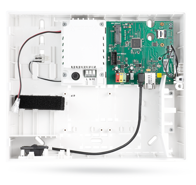 JA-103K Jablotron Zentrale mit eingebautem LAN-Modul