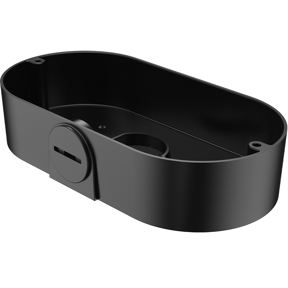 Montagebox, Metall, schwarz