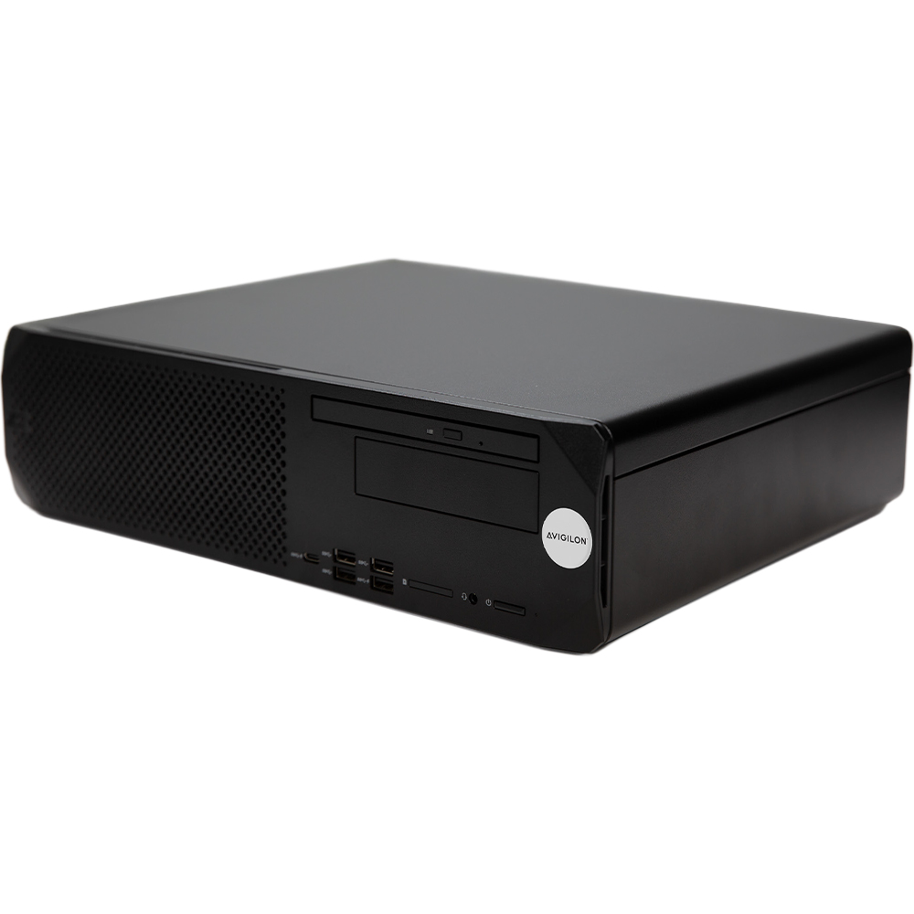 Remote Monitoring Workstation, 2 Monitore, 1x M.2 à 256 GB, NDAA, schwarz