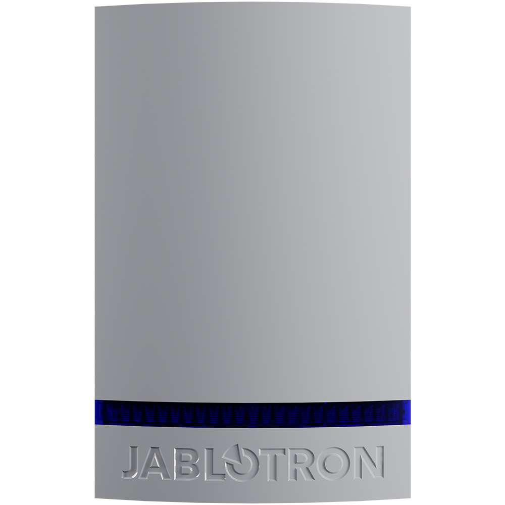Rauchmelder, Wandhalterung, Grau, LED-Anzeige, JABLOTRON