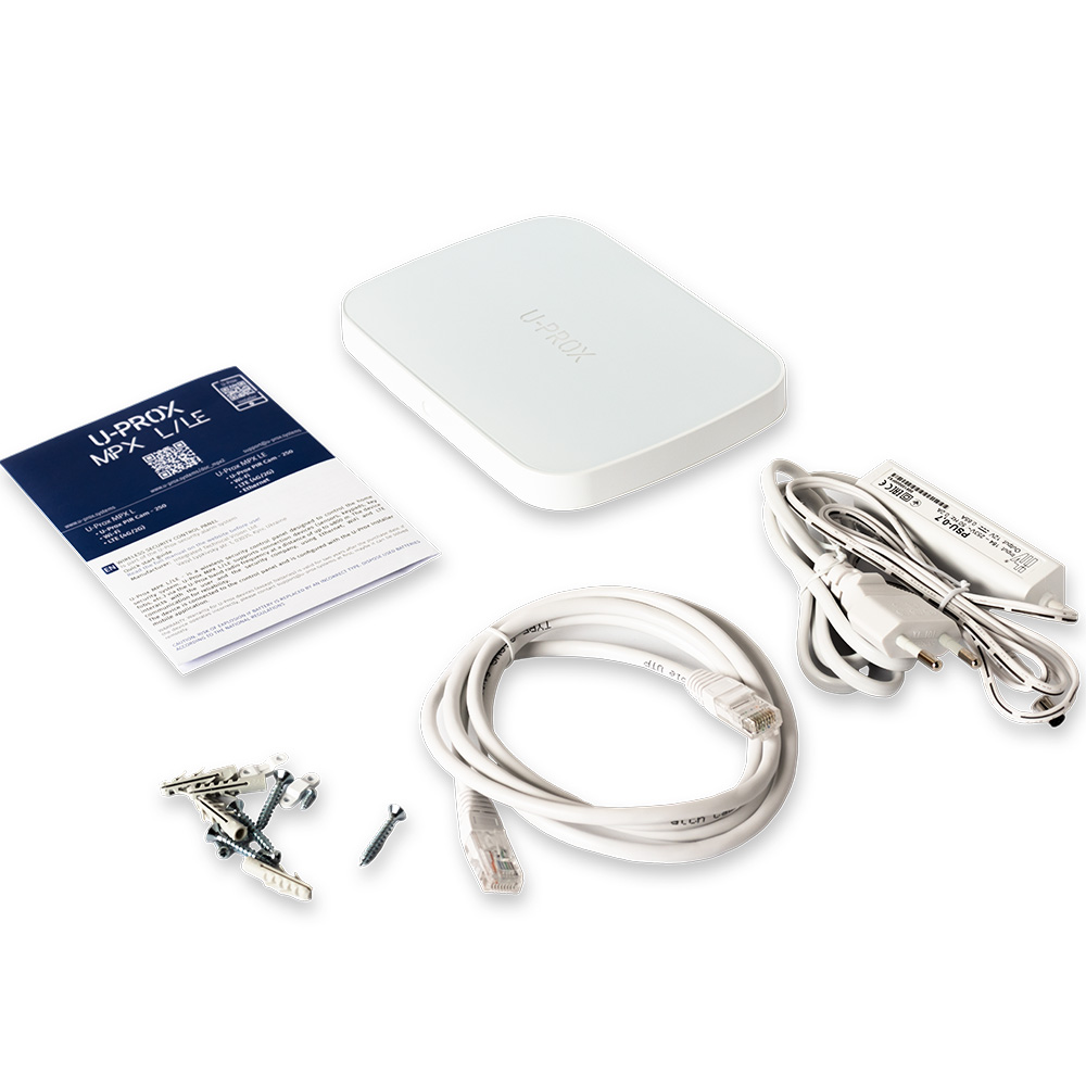 U-PROX Funk-Alarmzentrale, 250 Zonen, 150 Ausgänge, 868 - 868,6 MHz, 4G, LTE, Grad 2, weiß-8