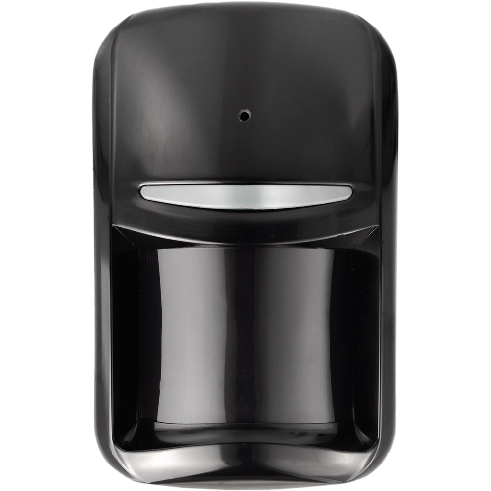 U-PROX Funk-PIR-Bewegungs- und Glasbruchmelder mit Vorhanglinse, 10m/7,5°, 8m/120°, 868 MHz, schwarz-1