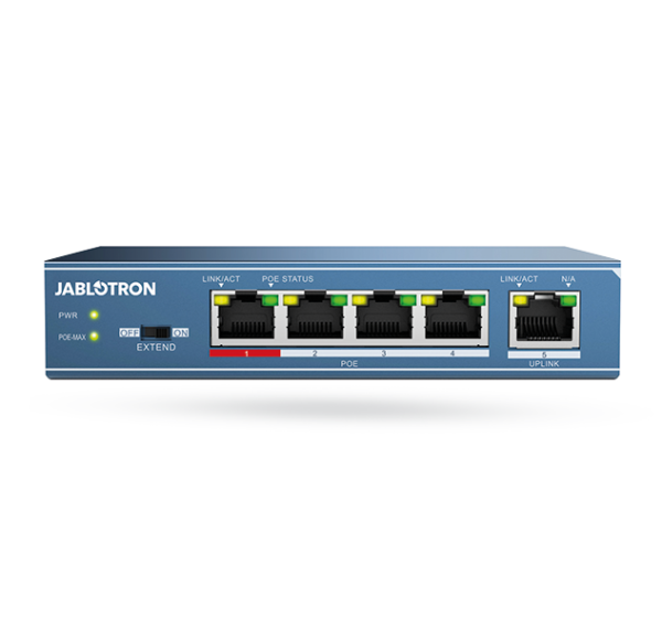 JI-114Z Jablotron Switch, 4 PoE-Ports