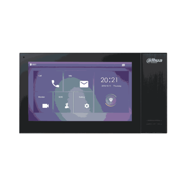 Dahua Touch-Screen-Monitor 7", IP-Schnittstelle, schwarz
