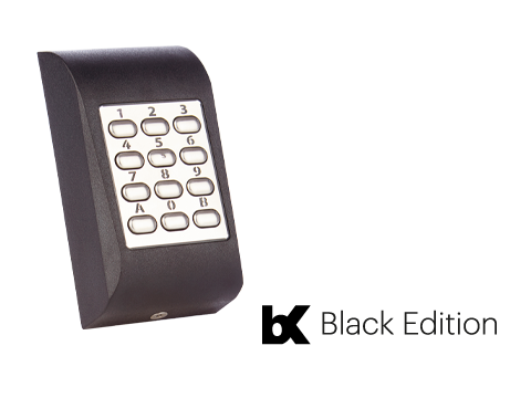 Codetastatur mit RFID-Leser, 125 kHz, 1000 Codes, schwarz