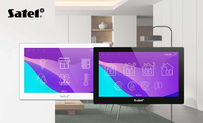 SATEL: Neues Touchbedienteil INT-TSH210